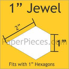 1" Jewel - 450 Pieces