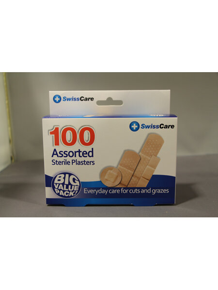 100 Assorted plasters