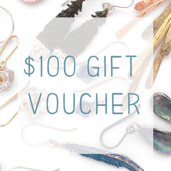 $100 gift voucher lilygriffin jewellery