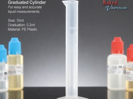 10ml Plastic Graduated Cylinder