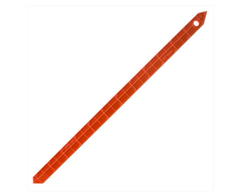 12in Magic Seam Ruler (Choose Your Colour)