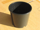 14cm Round TAG Pot 1.3 Lt Black