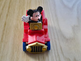 1993 McDonald's Disney Fun Rides Micky Mouse In Fire Truck