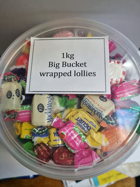 1kg wrapped  mix bucket!