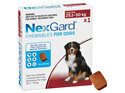 1pk NEXGARD chew for dogs 25.1-50 kg