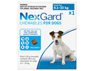 1pk NEXGARD chew for dogs 4.1-10 kg