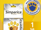 1pk Simparica Chew for Dogs 1.3 to 2.5kg treats fleas, ticks & mites