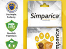 1pk Simparica Chew for Dogs 1.3 to 2.5kg treats fleas, ticks & mites