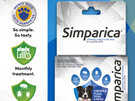 1pk Simparica Chew for Dogs 10 to 20kg treats fleas, ticks & mites