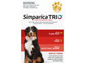 1pk Simparica Trio Extra Large 40.1kg- 60kg