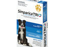 1pk Simparica Trio Medium 10.1kg-20kg