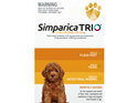 1pk Simparica Trio PUPPY 1.3kg - 2.5kg