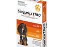 1pk Simparica Trio Small 5.1kg - 10.0kg