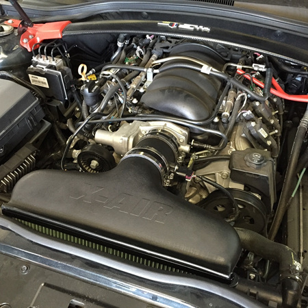 2012-2015 V8 Camaro X-Air OTR Intake - Plastic