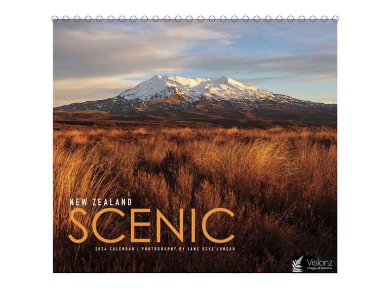 2024 Desk Calendar New Zealand Scenic