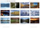 2024 Wall Calendar New Zealand Reflections Photography by David Wall