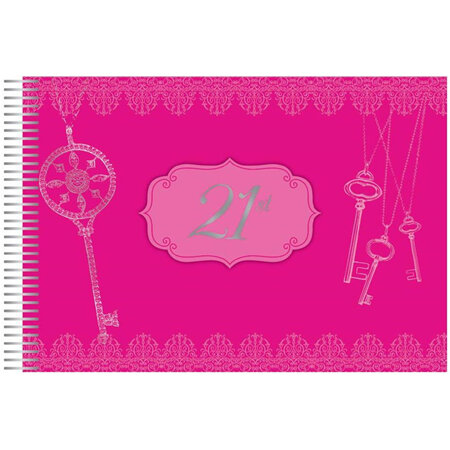 21st pink signature book