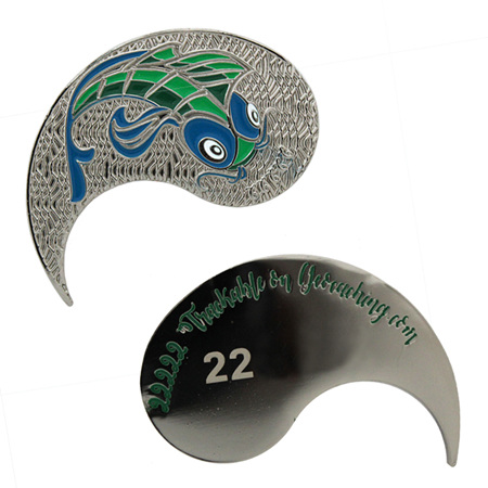 22222 Celebration Coin - Geocaching HQ Edition