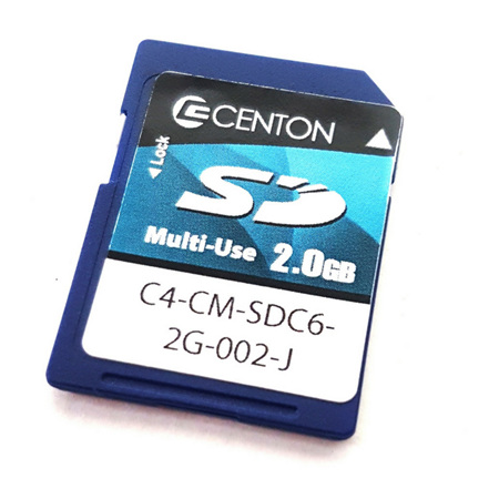 2GB SD (Secure Digital) Memory Card for LM-2, PL-1, & DL-32 - 37870