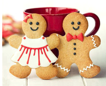 2pk Gingerbread Kids Cookie Cutter