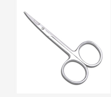 3.5" Famore Large Ring Stitch Scissors Curved
