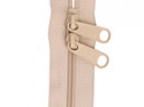 30" Handbag Zipper with Double Pull in Neutral Colours from By Annie
