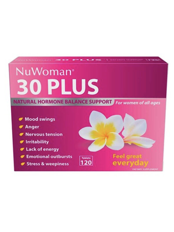 30 PLUS NuWoman Hormone Balance Support 120 tablets