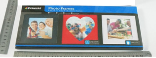 3pc Set Photo Frames (black red white)