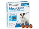 3pk NEXGARD chew for dogs 4.1-10 kg