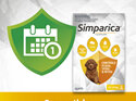 3pk Simparica chew for Dogs 1.3 to 2.5kg treats fleas, ticks & mites