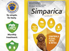 3pk Simparica chew for Dogs 1.3 to 2.5kg treats fleas, ticks & mites