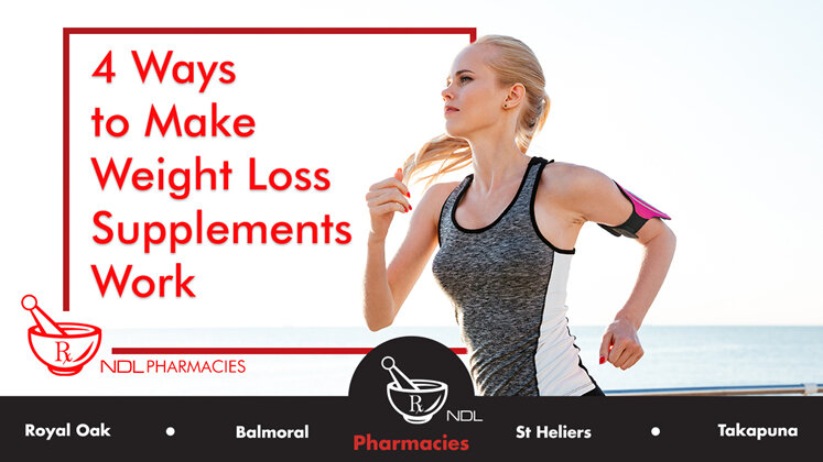 4 Ways to Make Weight Loss Supplements Work