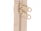 40"  Handbag Zipper with Double Pull in Neutral Colours from By Annie