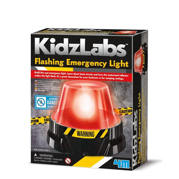 4M KidzLabs Flashing Emergency Light Kit