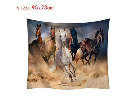 5 Horses Wallhanging