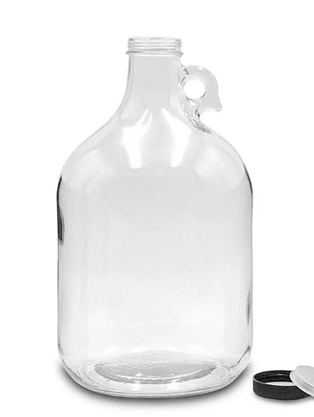 5 L Glass Jar with Cap (demijohn)