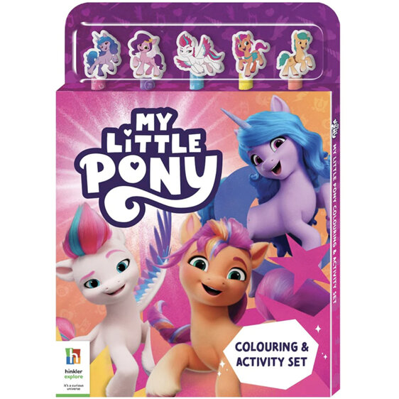 5-Pencil Set: My Little Pony Colouring & Activity Kit book kids