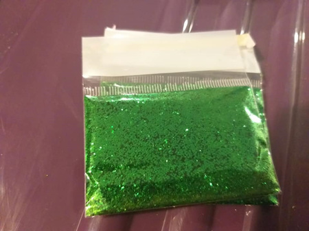 5g Glitter Bag - GREEN