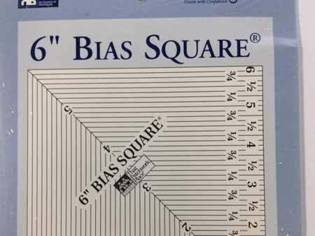 6 inch Bias square