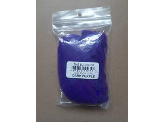 8mm Glo Bug Yarn - Dark Purple