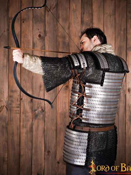 8th - 11th Century Rus/Viking Lamillar Shoulder Armour (2 pieces)