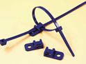 90 degree orientation saddle for cable ties
