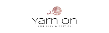 A ball of yarn and the words Yarn On Keep Calm & Cast On