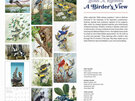 A Birder's View by John A. Ruthven - 2024 Wall Calendar from Pomegranate