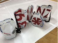 A large duffle sailcloth bag perfect for your sailing gear, boat or beach.