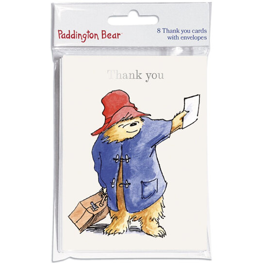 A Note from Paddington Thank You Cards 8 Pack