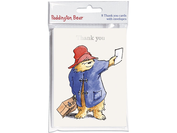 A Note from Paddington Thank You Cards 8 Pack