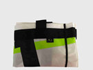 A sailcloth shopping bag that can be nicely folded for ease of storage