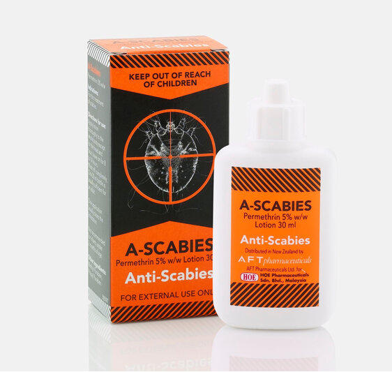 A-SCABIES 5% LOTION