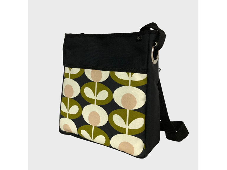 A Scandinavian designer fabric work bag perfect for laptop and documents